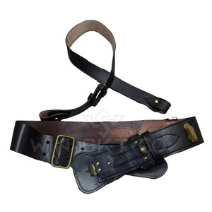 Cinturones de Uniforme de Cuero de Alta Calidad - Último Diseño, Color y Logotipo Personalizados, Disponibles al por Mayor - Product Image 1