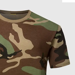 Camisa Táctica de Camuflaje para Hombre, para Todas las Estaciones, Transpirable, de Poliéster/Algodón, Cómoda, de Alto Rendimiento, con Impresión por Sublimación Completa, Rápida - Product Image 4