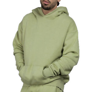 Tendance Hommes Hoodies Street Fashion Basic Hooded Plus Fleece Hommes Hoodies - Product Image 5