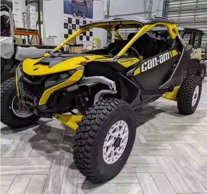 100% ORIGINAL 2024 Can-Am Maverick S R X RS Negro Carbón y Amarillo Neón Broward Motorsports - Product Image 2