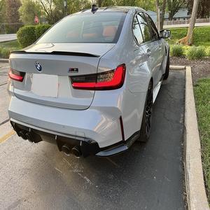 ¡Oferta Imperdible! Súper impecable, BMW M3 Competition xDrive 2022, 503 hp, motor turbo de 6 cilindros, tracción total, automático, sedán de lujo color gris. - Product Image 2