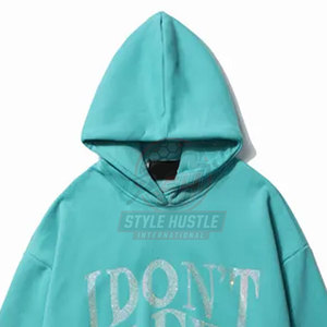 2026 Custom Made Design Basics <b>Men</b> Rhinestone Hoodies Winter Product Reasonable Price Breathable Rhinestone Hoodies - Product Image 3