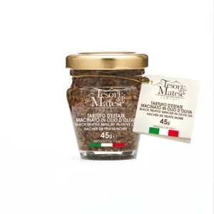 Wholesale Italian Premium Quality Minced Truffle in Olive Oil 45g Mason Jar Glass Packaging for Enriching your Dishes