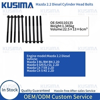 Kit de Pernos de Cabeza de Cilindro de Fábrica para MAZDA X5 2.2 DIÉSEL SH01 SH0110135, Certificado por Fábrica con ISO9001 y CE