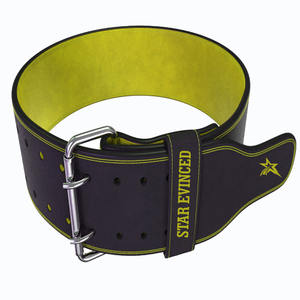 SESi Gym Powerlifting <b>Belt</b> for Men & Women 10mm Thick Cowhide Leather Double Prong Design for Heavy Workouts & Deadlifts - Product Image 4