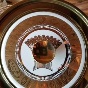 Casserole élégante en verre brun avec support pour buffets, traiteurs, réceptions de mariage et événements, provenance d'Inde - Product Image 4