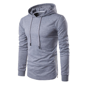 Sweat-shirts à capuche personnalisés avec logo imprimé, avec poche, manches longues, couleur unie, sweat-shirts à capuche grande taille pour hommes - Product Image 5