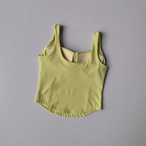 Vêtements de sport pour femmes Slim Running Absorbant la sueur Vêtements de yoga maigres Vêtements à séchage rapide T-shirt à manches courtes - Product Image 3