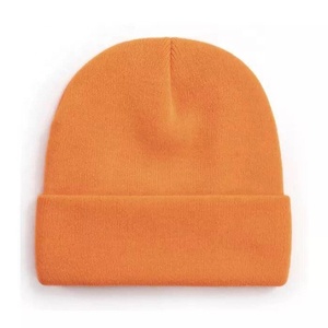 Bonnet en tricot souple unisexe Streetwear avec logo jacquard et étiquettes personnalisées pour le sport, vêtements de plage respirants et imperméables pour les sorties en plein air - Product Image 2