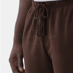 Pantalon de survêtement mi-léger en coton pour hommes de haute qualité léger droit jambe large Jogger Logo brodé personnalisé Service OEM décontracté - Product Image 2