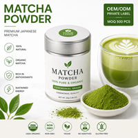 Poudre de Matcha Cru en Vrac Non Sucré Personnalisable Marque Privée pour Thés Santé, Nouvelles Boissons et Pâtisseries