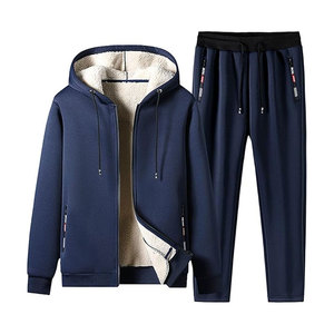 Conjunto Deportivo de Lujo de 2 Piezas, Chaqueta con Cierre y Pantalones Jogger, Ropa Deportiva Informal para Entrenamiento en el Gimnasio y Estilo Urbano - Product Image 5