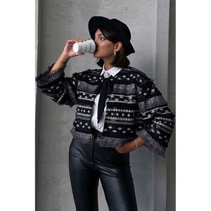 Blusa de Poliéster Bordada con Lazos para Mujer, Marca TOPSHOW, Color Rosa - Paquete al por Mayor, Tallas S, M, L para Minoristas de Boutiques - Product Image 1