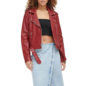 Elegant Women <b>Genuine</b> <b>Leather</b> <b>Jacket</b> Wholesale High Quality Durable Custom-Made for Chic Look and Stylish Ladies <b>Leather</b> <b>Jackets</b> - Product Image 4