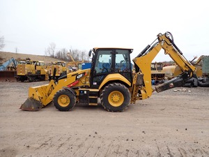 รถตักล้อยาง CAT รุ่น 420F เครื่องยนต์ดีเซล ขับเคลื่อน 4 ล้อ รถตักหน้าขุดดินดีเซล อุปกรณ์ก่อสร้าง - Product Image 4