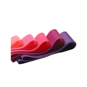 Bandes élastiques de résistance pour hanches, vente en gros, bandes de résistance pour Yoga, étirements, antidérapantes, nouvelles bandes de conception - Product Image 6