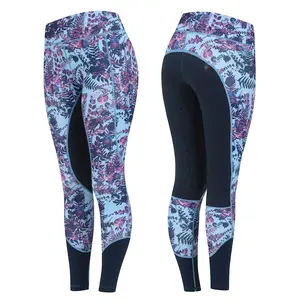 Mallas para montar a caballo sublimación Ecuestre para mujer proveedor al por mayor mallas para montar a caballo hechas a medida a la venta - Product Image 1