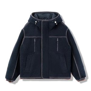 Chaqueta Acolchada de Invierno Unisex de Alta Calidad, con Capucha de Lona Recubierta, Personalizable, Informal, para Exteriores, Moda Urbana, Primavera - Product Image 4