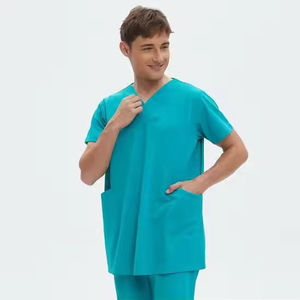 OEM Vente chaude pour ensembles de blouses médicales, personnalisables, unisexes, ensembles de jogging médicaux, blouses de laboratoire, uniformes d'hôpital, coton de haute qualité - Product Image 2