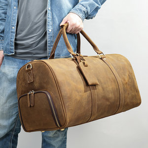New Arrival High Quality Solid Outdoor <b>Sports</b> <b>Gym</b> <b>Bag</b> Pu Leather-Duffel Travel <b>Bag</b> With Compartment <b>Gym</b> <b>Bag</b> - Product Image 4