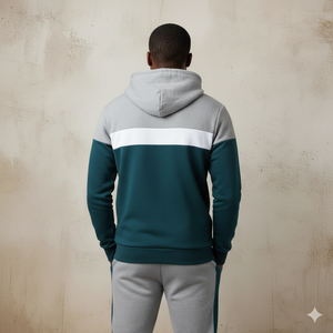 Ensemble de survêtement pour homme de haute qualité, nouveau design, tendance, respirant, 100% coton, coupe ajustée, pour l'hiver - Product Image 6