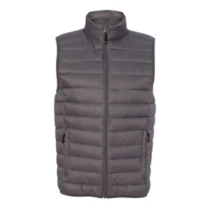 Offre Spéciale hommes hiver chaud poids lourd travail vers le bas gilet sans manches col montant matelassé bulle gilet veste - Product Image 1