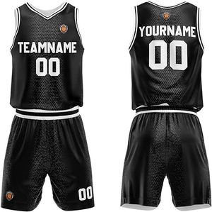 Maillot d'entraînement de basketball réversible vierge à sublimation, col en V, sans manches, gilet d'équipe - Product Image 5