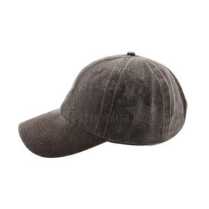 Sombreros de béisbol deportivos desestructurados de 6 paneles hechos a medida profesionales Sombreros de sarga de algodón unisex con logotipo 3D para adultos - Product Image 3