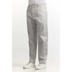 กางเกงขายาวผู้ชายผ้าฝ้ายอ๊อกซ์ฟอร์ดสีฟ้าอ่อน 100% ไซส์ 6XL ทรงตรง ลายคาร์โก้ ตกแต่งกระดุม สามารถปรับแต่งโลโก้ได้ มีสีให้เลือก - Product Image 6