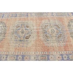 Alfombra de 4.7x10.9 pies, Alfombra Turca Vintage Grande, Alfombra de Lana Naranja - Product Image 5