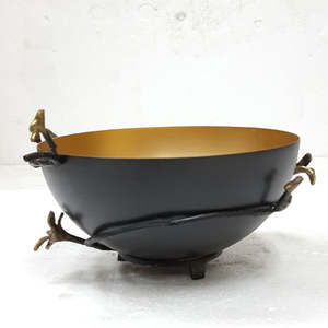 Magnifique support à chocolat en métal doré poli, fait à la main, moderne et luxueux, passe au lave-vaisselle, article de table pour desserts - Product Image 4