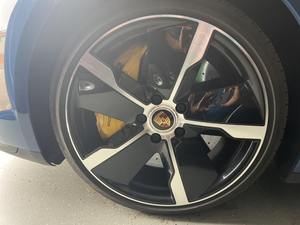 Venta de Vehículo Eléctrico Taycan Turbo S 2021, 750 Caballos de Fuerza, Motor Dual, Tracción en las Cuatro Ruedas, Azul Neptuno, Vehículo de Nueva Energía, Origen AE - Product Image 3