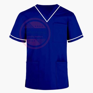Vente en Gros de Hauts Uniformes de Gommages Médicaux Col en V Hauts Médicaux - Product Image 5