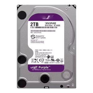 Disco Duro Interno WD23PURZ-2TB de 3.5 Pulgadas, SATA 6Gb/s, 5400 RPM, 256 MB de Caché, 2 TB, Color Morado - Product Image 2