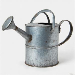 Arrosoir en fer galvanisé de designer avec style vintage pour la décoration intérieure rustique et le jardinage - Product Image 5