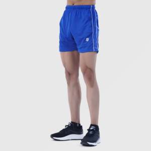 Pantalones Cortos Deportivos Stretch Ease Azul Rey Talla XXS 100% Algodón Cómodos con Cintura Elástica y Cierre con Cordón Suaves y Largos con Logos - Product Image 1