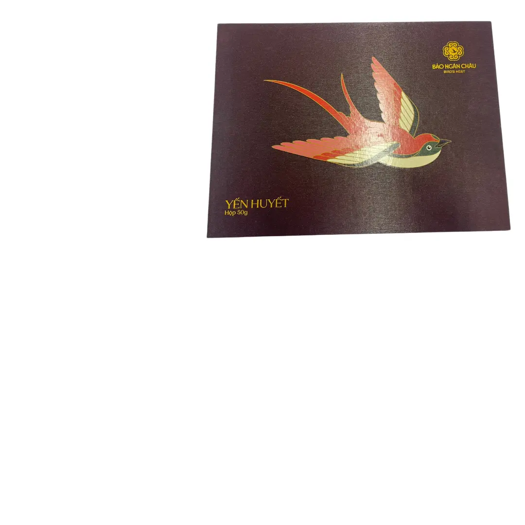 High Quality Rigid Papers Box Foam Glossy Lamination Gift & Packaging Square Shape Customized Color Vietnam Manufacturer