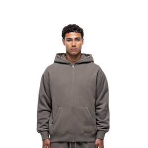 Sudadera con Capucha y Cremallera de Forro Polar Personalizada al por Mayor con Logotipo Personalizado, Ropa Casual Moderna, Ropa Deportiva Informal - Product Image 4