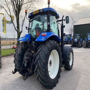 Nouveau tracteur à roues Hollans T5 80HP à prix compétitif Moteur Yunnei Garantie de 6 mois Machines agricoles tracteurs d'occasion rapide - Product Image 5