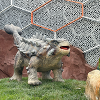 Modèle électrique d'intérieur d'animatronique de dinosaure mécanique simulé pour l'aéroport de parc d'aventure de centre commercial-pour des parcs d'attractions