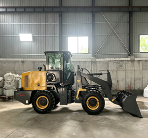 Nouvelle mini-chargeuse-pelleteuse diesel jaune de marque TOP BRAND, 2 tonnes, modèle LW200FM, capacité de godet 1,1-1,2 m, haute efficacité - Product Image 4