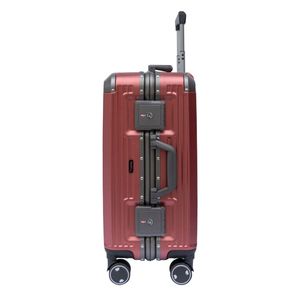 Oem Odm 8003 Pc Marco de aluminio Maleta Equipaje 4 ruedas Trolley Equipaje de viaje Carcasa dura Colgado Phat Exportador - Product Image 3