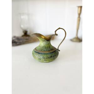 Pichet en laiton orné vintage le plus vendu pichet en laiton orné vintage pichet en laiton décoratif avec poignée - Product Image 1