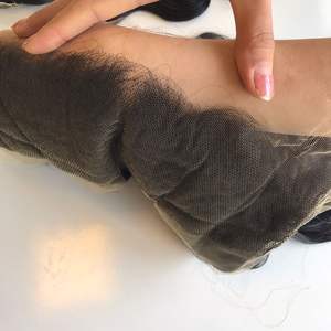 Extensions de cheveux humains bruts vietnamiens de qualité supérieure minces HD pour les perruques frontales en dentelle dans le style de vague de corps pour les femmes noires - Product Image 4