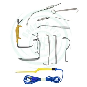 Juego de instrumentos de cirugía plástica de 39 piezas con retractores de fibra óptica y fórceps bipolares | Kit de instrumentos quirúrgicos profesionales CE - Product Image 2