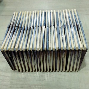 Cajas de Hueso Únicas Hechas a Mano, Ecológicas, Juego de 2 Cajas de Joyería de Hueso Natural, Decoración Artesanal para el Hogar en MDF - Product Image 5