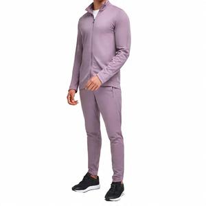 Venta al por mayor de chándal para hombre con logotipo personalizado de nailon y poliéster, chaqueta cortavientos con capucha y cremallera para hombre, pantalones de chándal, chándales - Product Image 5