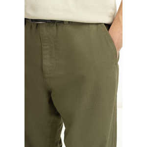 Pantalones de Lona de Corte Recto con Logotipo Personalizable MN-TRC-WS25-004, Pantalones de Senderismo con Decoración de Cremallera y Lavado a Color para Hombre - Product Image 2