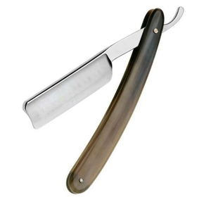 Maquinilla de afeitar recta de peluquero de salón profesional, etiqueta personalizada, hoja desechable de acero inoxidable, afeitado facial, nuevas tendencias - Product Image 5