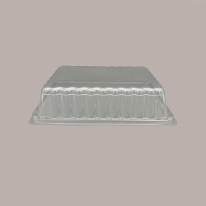 Kadò No. 3 Alcas Couvercles de plateaux à pâtisserie jetables 50 Pcs 270x190H50mm 50 Pcs Kadò No. 3 Alcas Couvercle de plateau à pâtisserie 270x190H50mm - Product Image 3